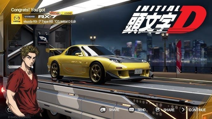 Racing Master SEA Initial D collaboration cars: AE86, RX-7 FD3S, R32 GT-R, and NSX