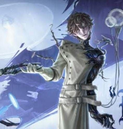 Identity V Dentist hunter character artwork showcasing sludge abilities