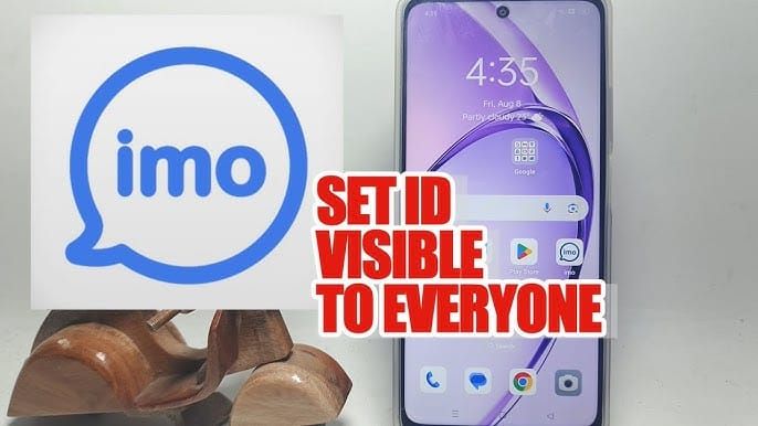 IMO app screenshot guide to find and copy Player ID from profile menu