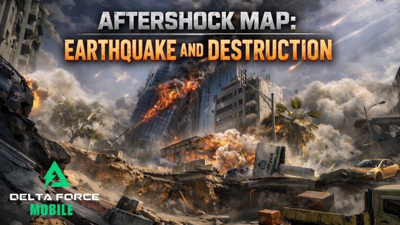 Delta Force Aftershock Warfare map with earthquake reshaped sightlines and flanking routes