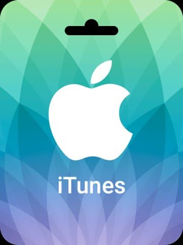 Official iTunes Gift Card (TW) logo for Taiwan region