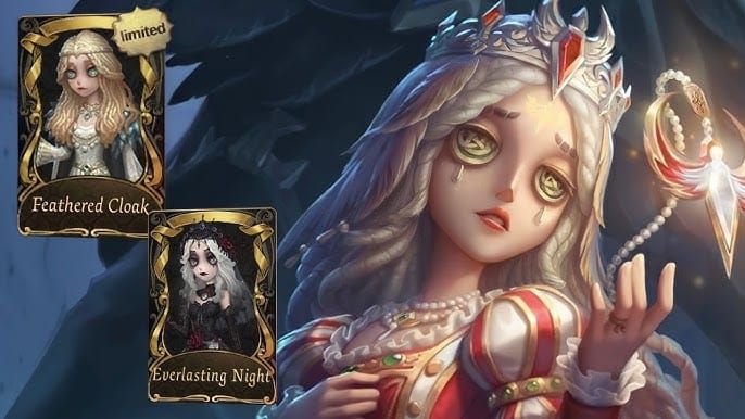 Identity V 8th Anniversary warm-up event page with Feaster costume claim