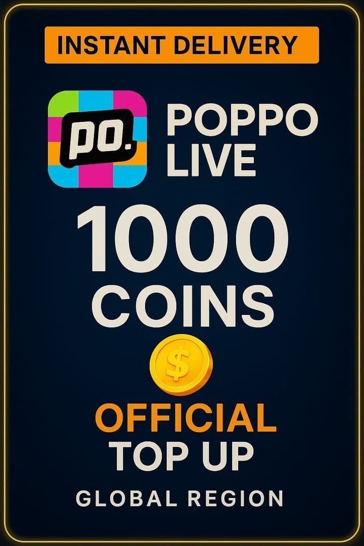 Poppo Live Coins $100 L5-verified package interface with 946,000 coins display