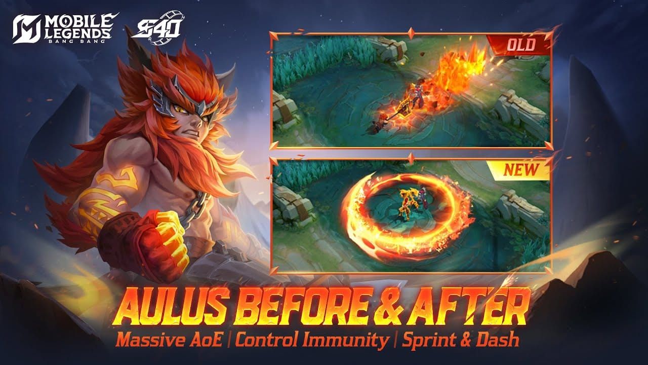 Aulus basic combo sequence screenshot in Mobile Legends Bang Bang