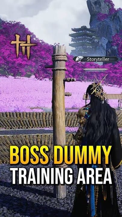 Where Winds Meet training dummy showing 20-22k DPS for F2P Heng Blade build