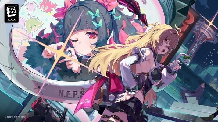 젠레스 존 제로 2.7 신규 에이전트 남궁우 시시아 캐릭터 아트