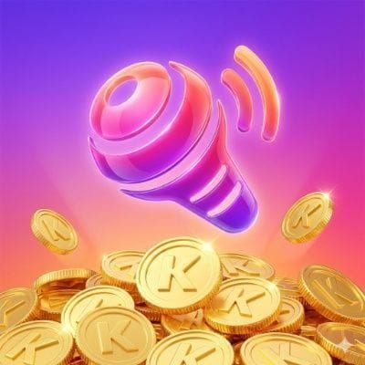 WeSing app screenshot showing Coins Feast or double-coin event banner