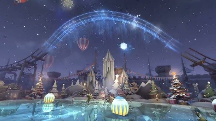 Identity V public map with 2026 anniversary element