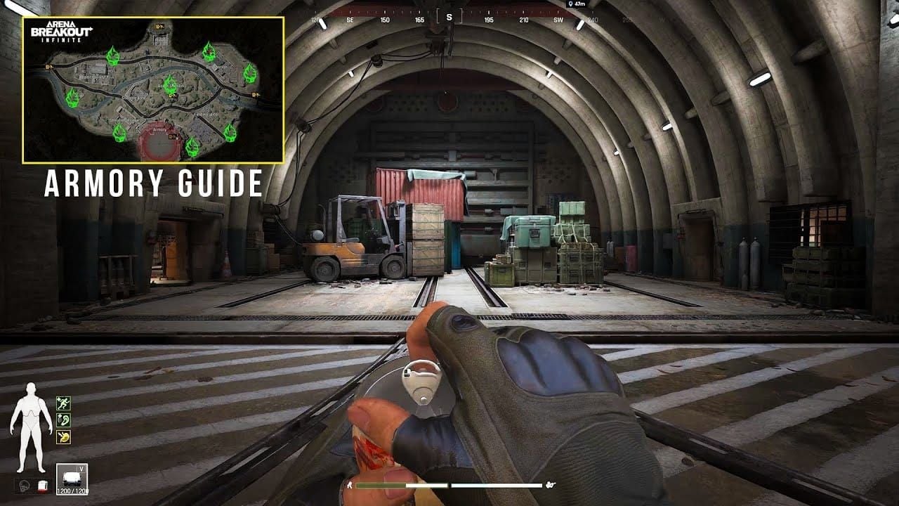 Arena Breakout pre-raid gear inspection interface in Warlord Tournament