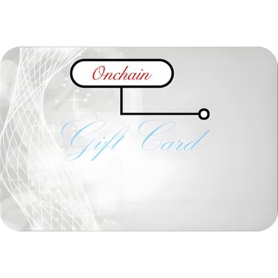 how to recharge Onchain Gift card