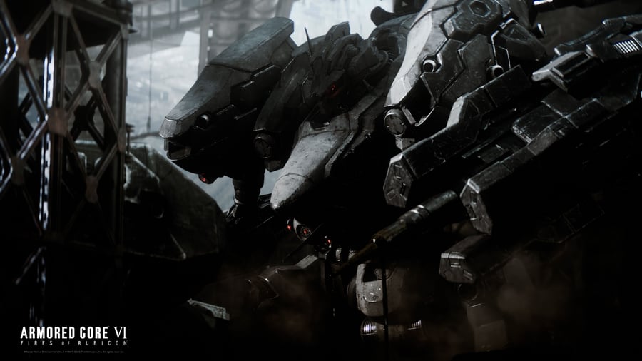 "Armored Core 6: Realm Skyfire" mecha wallpaper sharing