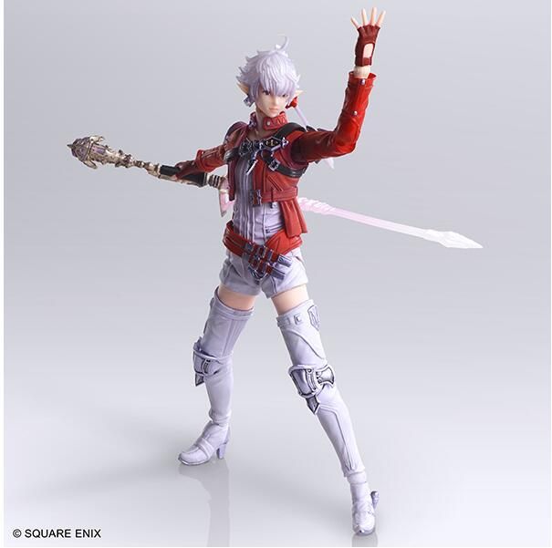 Tokoh "Final Fantasy 14" "Akatsuki Blood Alliance" Alisa dan Alphinaud MEMBAWA SENI muncul