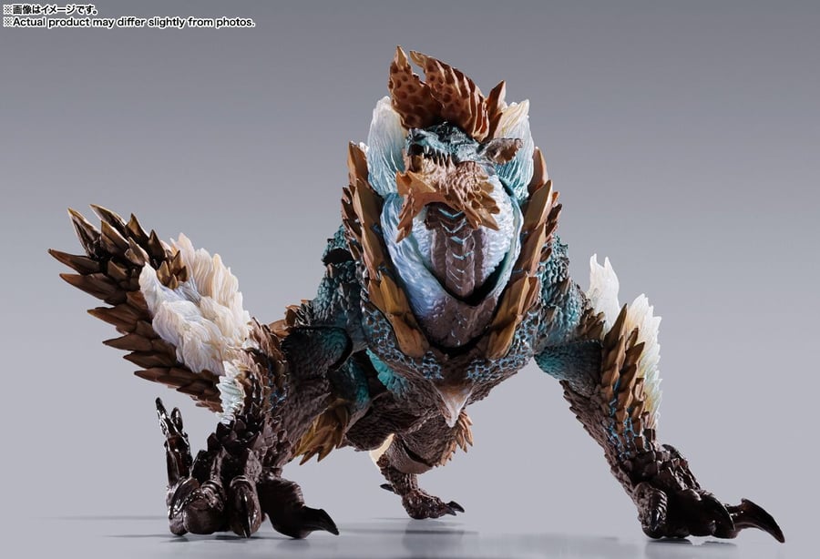 Model peringatan Ulang Tahun ke-20 Monster Hunter "S.H.MonsterArts Fire Dragon/Thunder Wolf Dragon" tersedia untuk tempahan hari ini