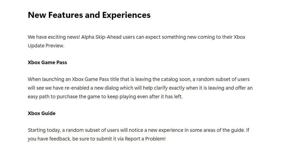 Xbox गेम पास एक डिस्टॉकिंग रिमाइंडर सुविधा लॉन्च करने वाला है