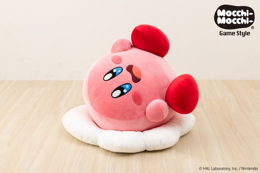 The super-large "Food Festival Kirby" plush toy is available for order today