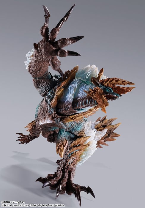 Model peringatan Ulang Tahun ke-20 Monster Hunter "S.H.MonsterArts Fire Dragon/Thunder Wolf Dragon" tersedia untuk tempahan hari ini