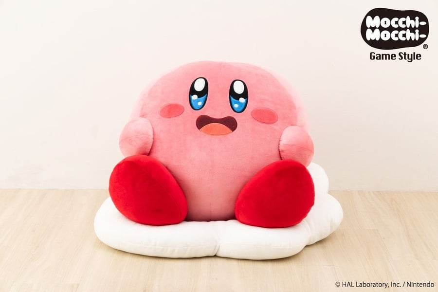 The super-large "Food Festival Kirby" plush toy is available for order today