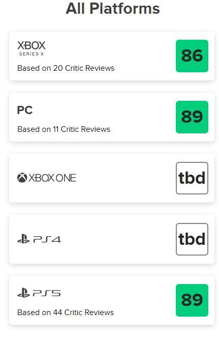 "Persona 3: Reload" received an average score of 89 from MC media and received a double 9-point rating from IGN/GS