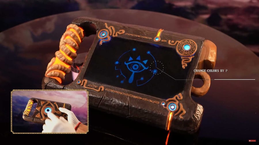 "The Legend of Zelda: Breath of the Wild" 1:1 "Shikar Stone" peripherals will be available for order soon