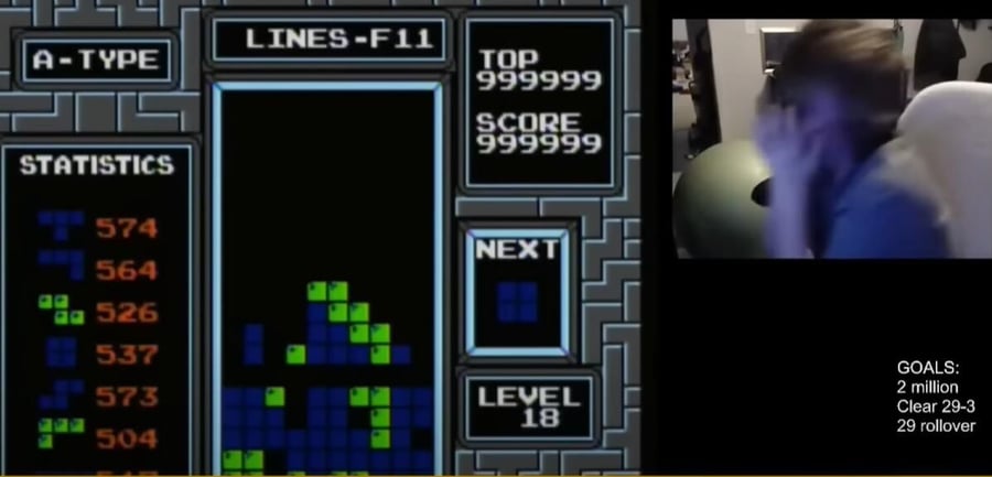 13-year-old boy becomes first person to clear "Tetris"