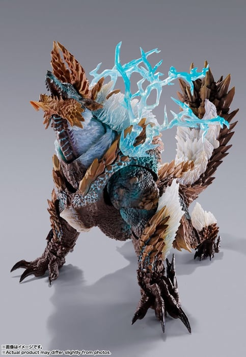 Model peringatan Ulang Tahun ke-20 Monster Hunter "S.H.MonsterArts Fire Dragon/Thunder Wolf Dragon" tersedia untuk tempahan hari ini