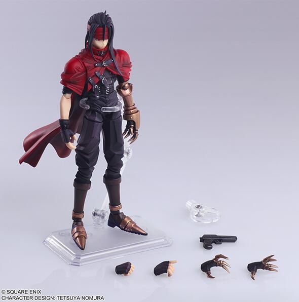 "Final Fantasy 7" "Vincent", "Yuffie" and others BRING ARTS series of figures are now available for order