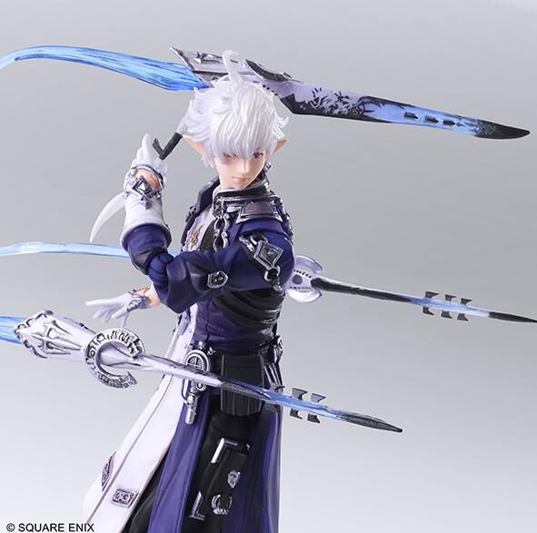 Tokoh "Final Fantasy 14" "Akatsuki Blood Alliance" Alisa dan Alphinaud MEMBAWA SENI muncul