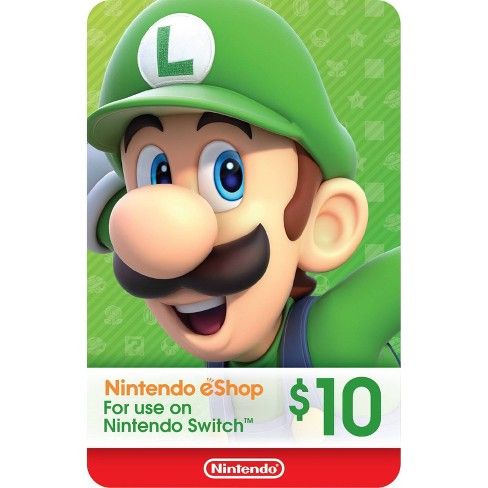 How to top up or buy a US Nintendo eShop gift card