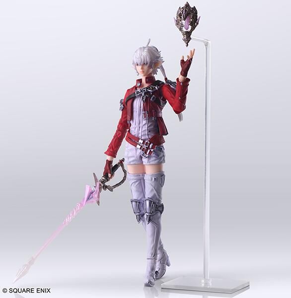 Tokoh "Final Fantasy 14" "Akatsuki Blood Alliance" Alisa dan Alphinaud MEMBAWA SENI muncul