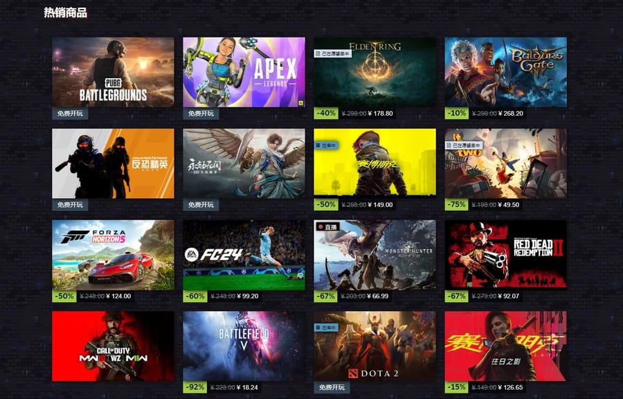 More than 14,000 games will be released on the Steam platform in 2023